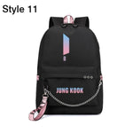 Load image into Gallery viewer, Luminous Backpacks Women/Men&#39;s School Bags Laptop Travel Bags Teenage Notebook Backpack Nylon Mochila Pusheen Bag
