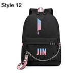 Load image into Gallery viewer, Luminous Backpacks Women/Men&#39;s School Bags Laptop Travel Bags Teenage Notebook Backpack Nylon Mochila Pusheen Bag
