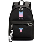 Load image into Gallery viewer, Korean Backpack School Bags for Girls Boys Teenage Fans Orchestra JUNG KOOK Bagpack Mochila Cool Fashion Personality Bagpack New
