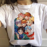 Load image into Gallery viewer, Harajuku T Shirts Women RM J-hope Bangtan Boys printed Tshirt Tshirts Cartoon Top Tee Female
