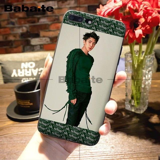 Babaite SEHUN CHANYEOL EXO Customer High Quality Phone Case for iPhone6S 6plus 7 7plus 8 8Plus X XsMAX 5 5S XR 11 11pro 11promax