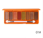 Load image into Gallery viewer, Fashion Cute Long Lasting Matte Eyeshadow Pallete Make Up Earth Palette Eye Shadow Makeup Glitter Waterproof Earth color rainbow
