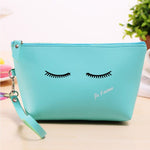 Load image into Gallery viewer, Aosbos Women PU Leather Prints Cosmetic Organizer Bag  Lady Cute Waterproof Makeup Bags Travel Ladies Pouch Storage Cosmetic Bag
