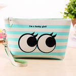 Load image into Gallery viewer, Aosbos Women PU Leather Prints Cosmetic Organizer Bag  Lady Cute Waterproof Makeup Bags Travel Ladies Pouch Storage Cosmetic Bag
