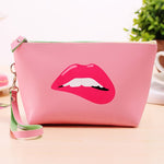 Load image into Gallery viewer, Aosbos Women PU Leather Prints Cosmetic Organizer Bag  Lady Cute Waterproof Makeup Bags Travel Ladies Pouch Storage Cosmetic Bag
