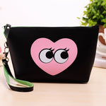 Load image into Gallery viewer, Aosbos Women PU Leather Prints Cosmetic Organizer Bag  Lady Cute Waterproof Makeup Bags Travel Ladies Pouch Storage Cosmetic Bag
