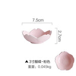 Load image into Gallery viewer, Pink White Cherry Blossom Ceramic Plate Dish Soup Food Rice Bowl Porcelain Tea Coffee Cup And Saucer Dinner Plate Tableware Set
