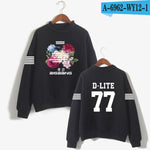 Load image into Gallery viewer, Kpop K-pop Korea Bigbang Flower Road Hoodie Sweatshirt Women Fashion Bigbang Female Fans Turtleneck Capless Sweatshirt Clothes
