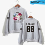 Load image into Gallery viewer, Kpop K-pop Korea Bigbang Flower Road Hoodie Sweatshirt Women Fashion Bigbang Female Fans Turtleneck Capless Sweatshirt Clothes
