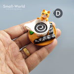Load image into Gallery viewer, Kawaii cute sushi Dessert Cat figurine mini animal home decor miniature fairy garden decoration accessories modern Bonsai figure
