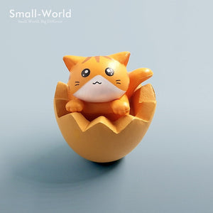 Kawaii cute sushi Dessert Cat figurine mini animal home decor miniature fairy garden decoration accessories modern Bonsai figure