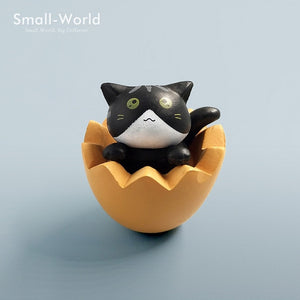 Kawaii cute sushi Dessert Cat figurine mini animal home decor miniature fairy garden decoration accessories modern Bonsai figure