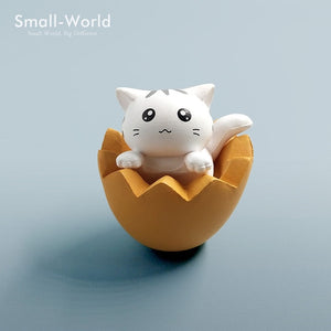 Kawaii cute sushi Dessert Cat figurine mini animal home decor miniature fairy garden decoration accessories modern Bonsai figure