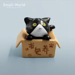 Load image into Gallery viewer, Kawaii cute sushi Dessert Cat figurine mini animal home decor miniature fairy garden decoration accessories modern Bonsai figure
